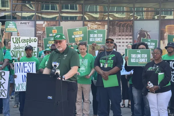 AFSCME protestors